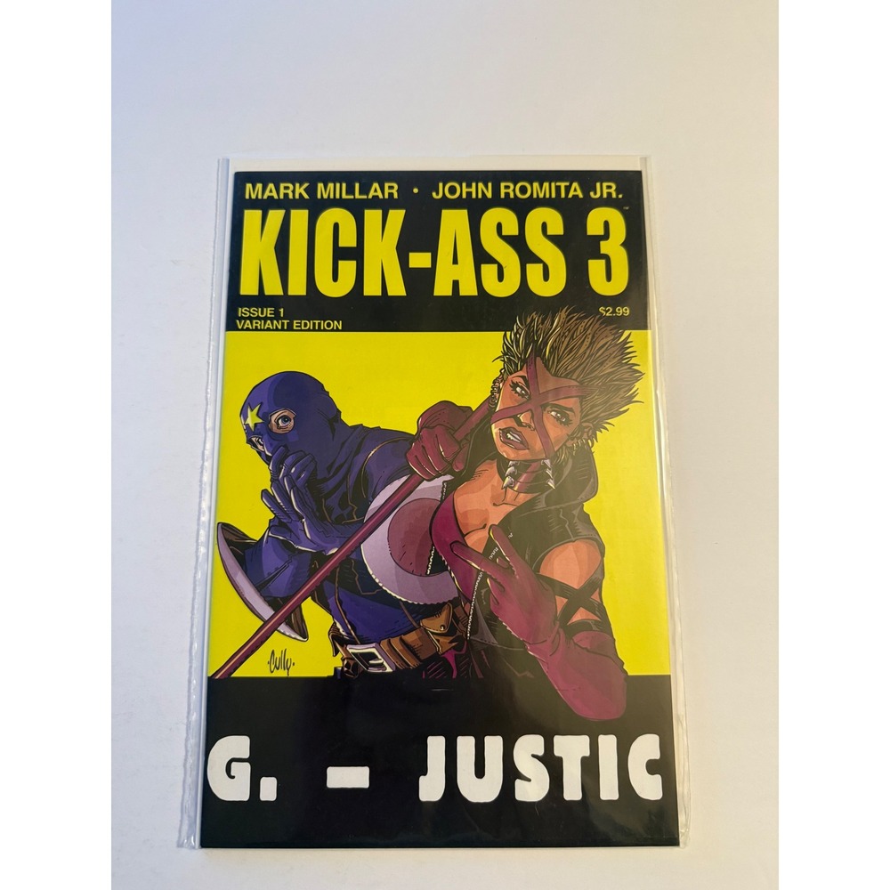 Kick-Ass 3 #1 Variant Edition 2013 Mark Millar John Romita Jr Cully Hamner Cover
